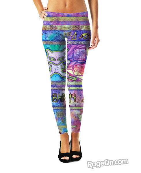 Ancient Mew Leggings *Ready to Ship*