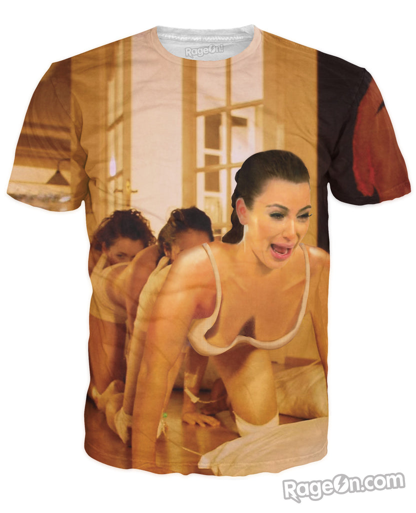 Kim Kardashian Human Centipede T-Shirt