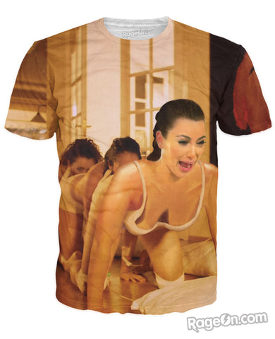 Kim Kardashian Human Centipede T-Shirt