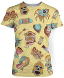 Andy Reach Monsters All Over Print T-Shirt