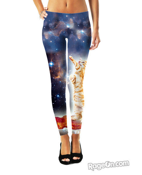 Beats Bacon Bitches Leggings *Ready to Ship*