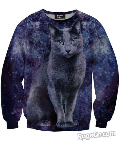 Black Cat Sweatshirt *Ready to Ship*