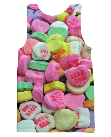 Candy Hearts Tank Top