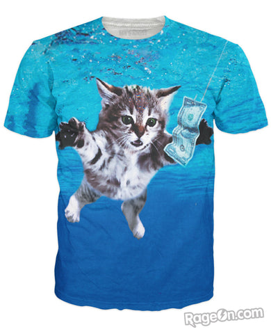 Cat Cobain T-Shirt *Ready to Ship*