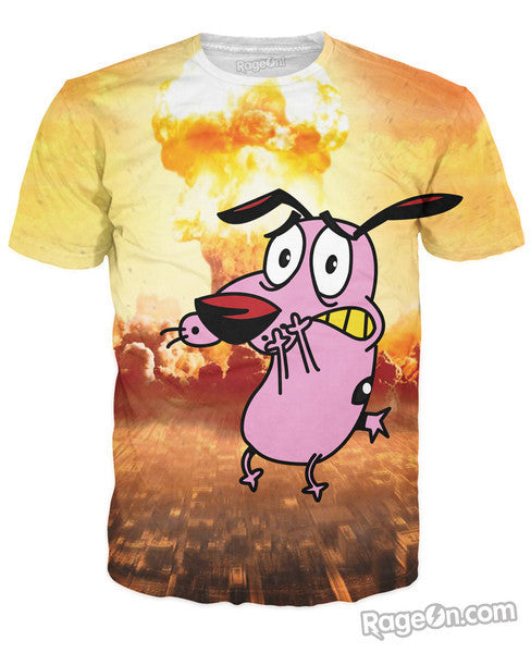 Courage the Cowardly Dog T-Shirt *Ready to Ship*