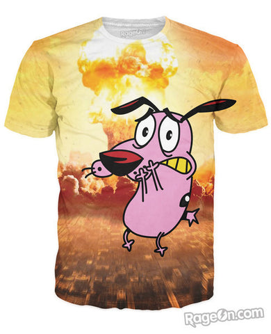 Courage the Cowardly Dog T-Shirt *Ready to Ship*