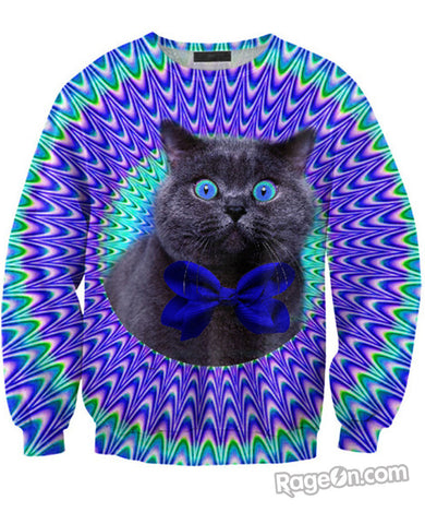 Crazy Cat Sweatshirt *Ready to Ship*