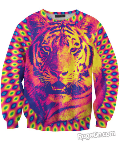 Crazy Tiger Sweatshirt *Ready to Ship*