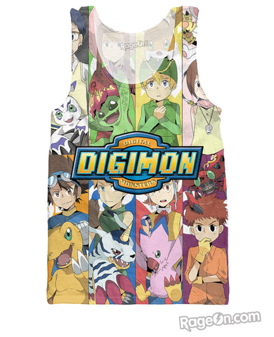 Digimon Tank Top