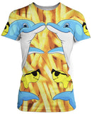 Dolphin and Fries T-Shirt
