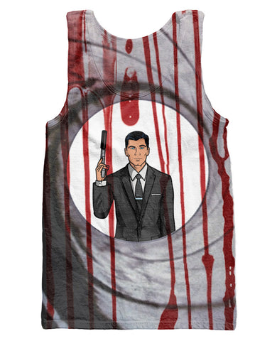 Double-0 Archer Tank Top