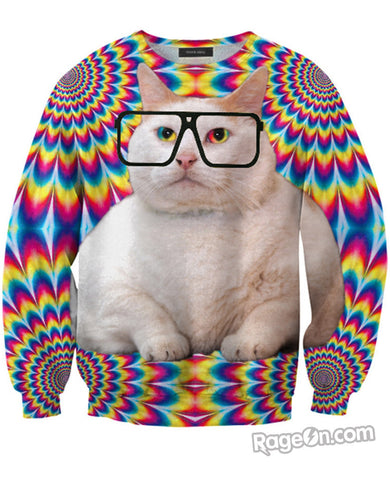 Fat Cat Sweatshirt *Ready to Ship*