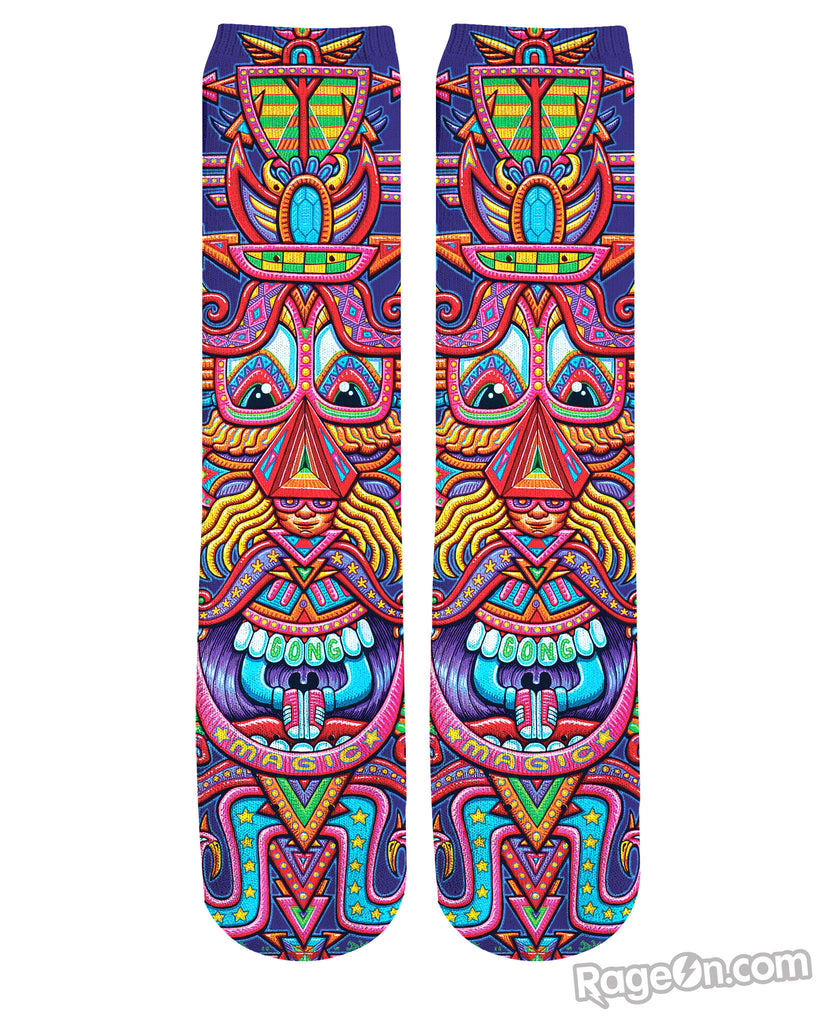 Gong Show Knee-High Socks