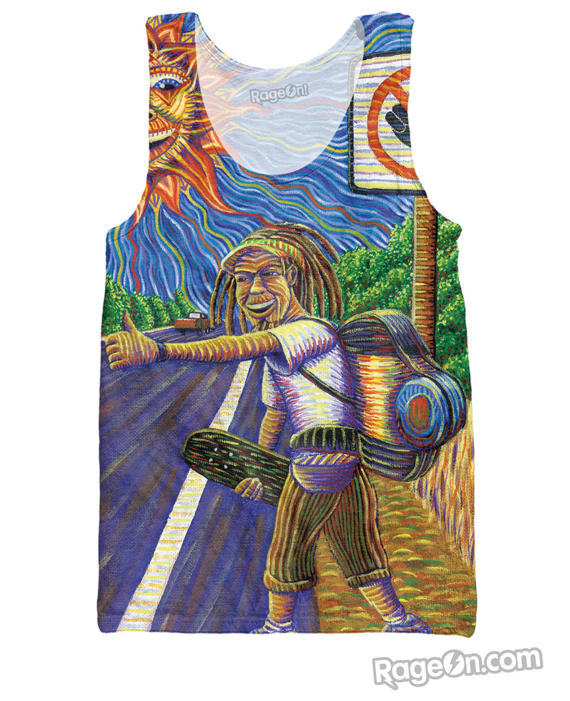 Hitchhiking Hobo Tank Top