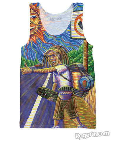 Hitchhiking Hobo Tank Top
