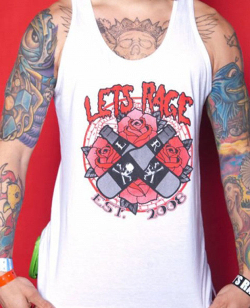 Let's Rage Tattoo Tank Toesigned by Nick Lambert of VANNA