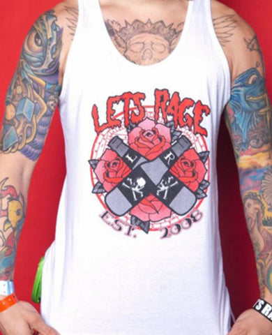 Let's Rage Tattoo Tank Toesigned by Nick Lambert of VANNA