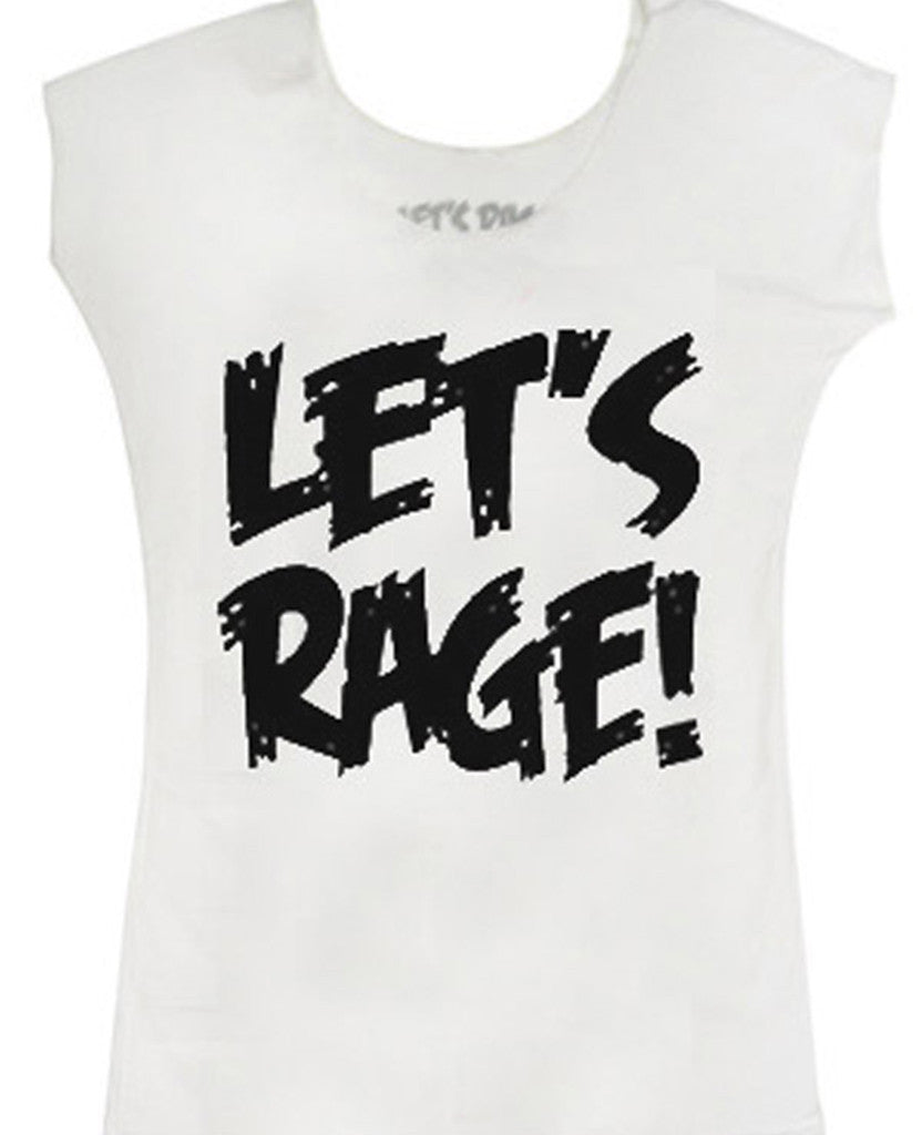 Let's Rage Logo Girls T-shirt