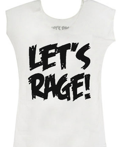 Let's Rage Logo Girls T-shirt