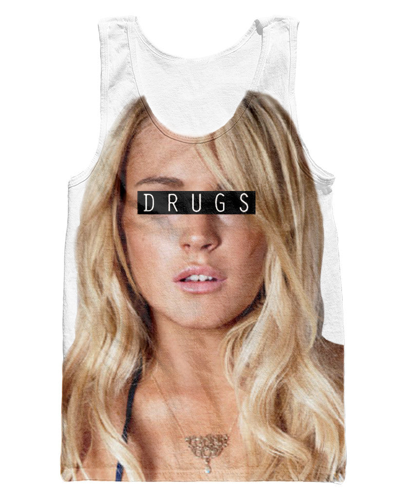 Lindsay Lohan Drugs Tank Top