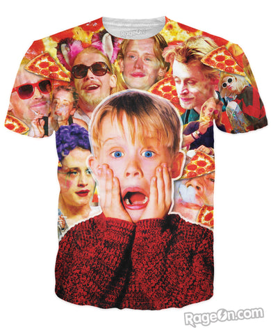 Macaulay Culkin Pizza Party Monster T-Shirt
