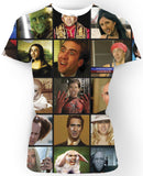 Nicolas Cage Rage Faces T-Shirt