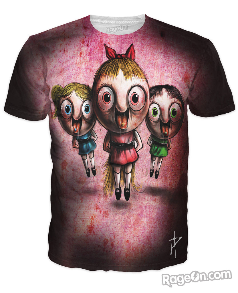 PowerPuff Girls on Ecstasy T-Shirt