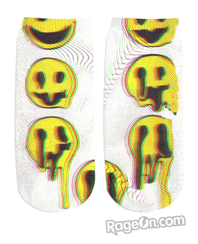 Wax Smile Ankle Socks