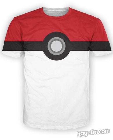 Pokemon Pokeball Catch Em All T-Shirt
