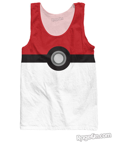 Pokemon Pokeball Catch Em All Tank Top