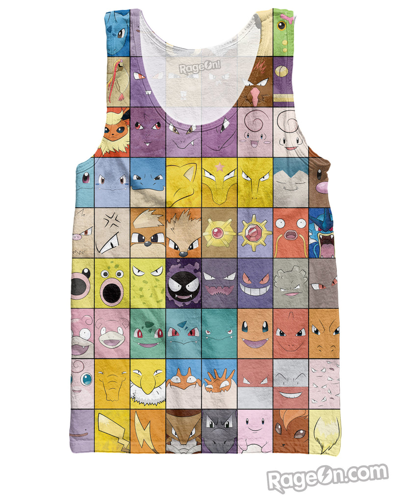 Pokemon Tank Top *Ready to Ship*