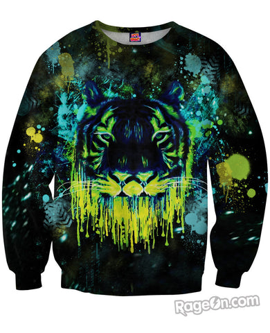 Tiger Drippy Sweatshirt *Ready To Ship*