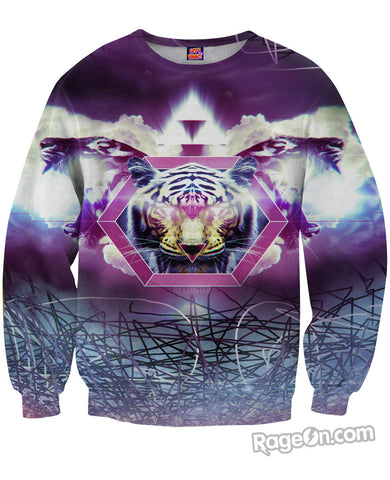 White Tiger Sweatshirt *Ready to Ship*