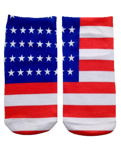 American Flag Ankle Socks