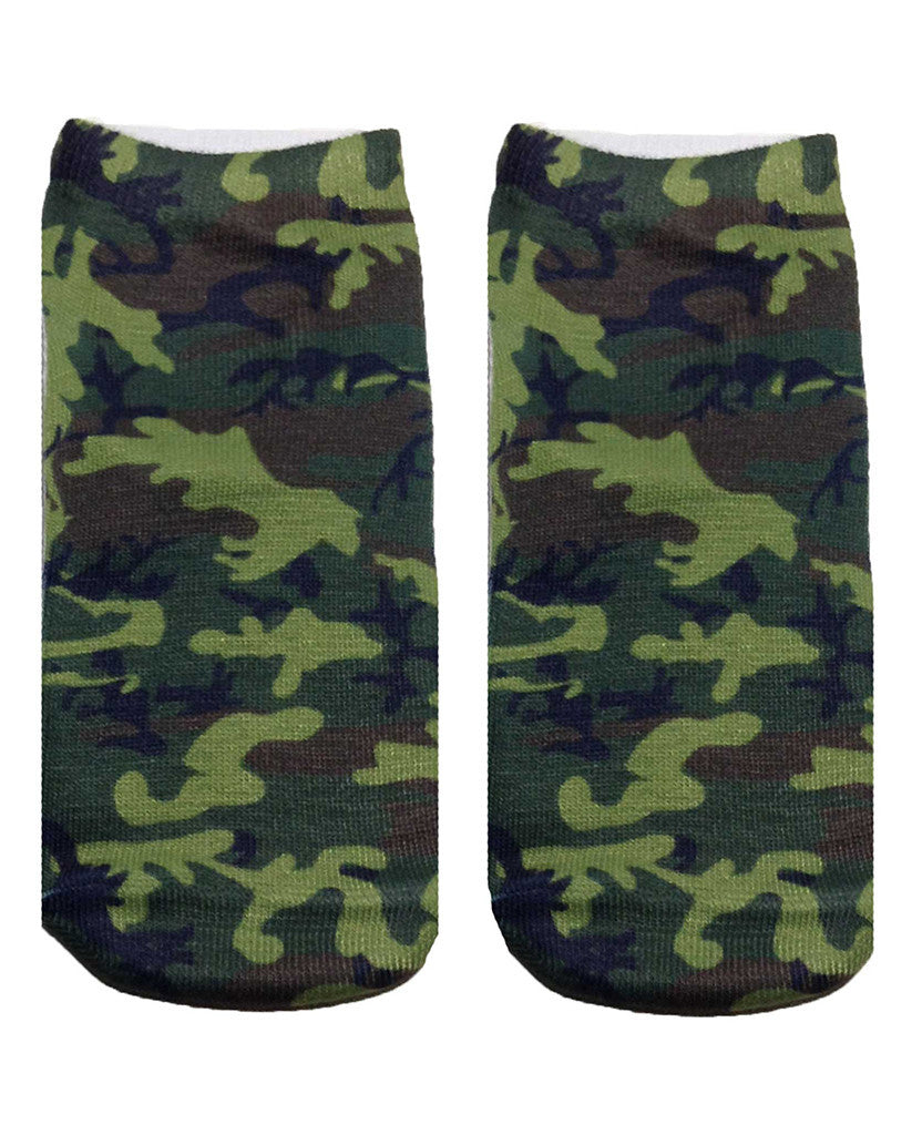 Camo Ankle Socks