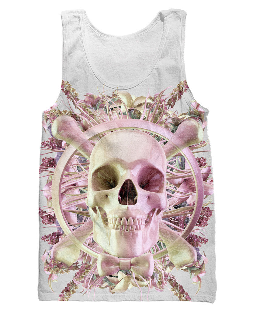 Flower Skull Tank Top