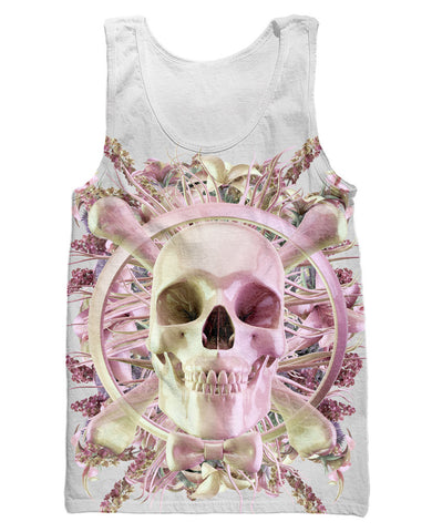Flower Skull Tank Top