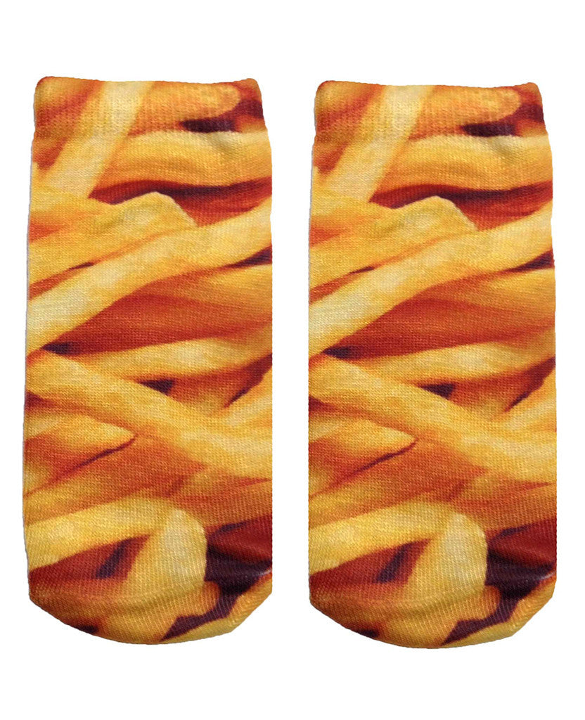 French Fries Ankle Socks