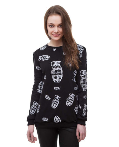 Grenade black sweater