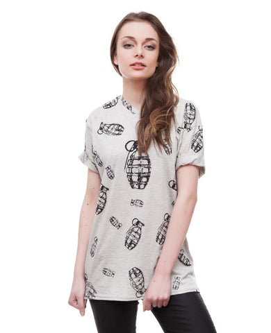 Grenade grey t-shirt