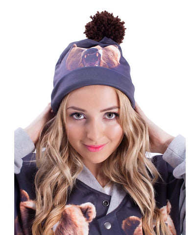 Grizzly Bear Beanie
