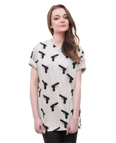 Gun grey t-shirt