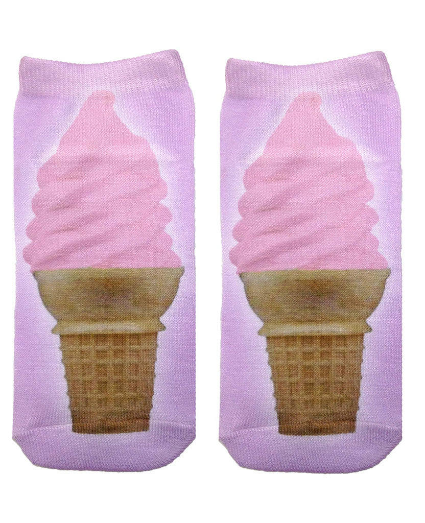 Ice Cream Ankle Socks