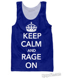 Keep Calm and Rage On Tank Top