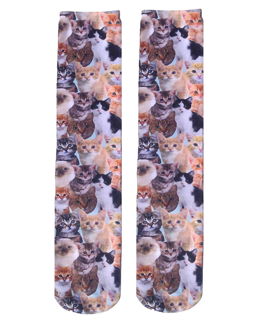 Kitty Knee-High Socks