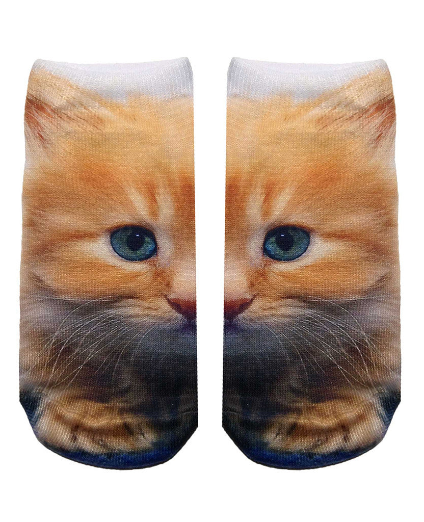 Kitty Ankle Socks