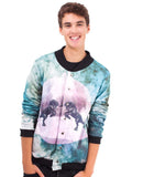 Triangle Horses Baseball Jacket