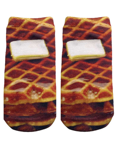 Waffle Ankle Socks