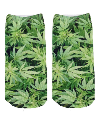 Weed Ankle Socks
