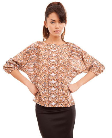 White Baroque Blouse